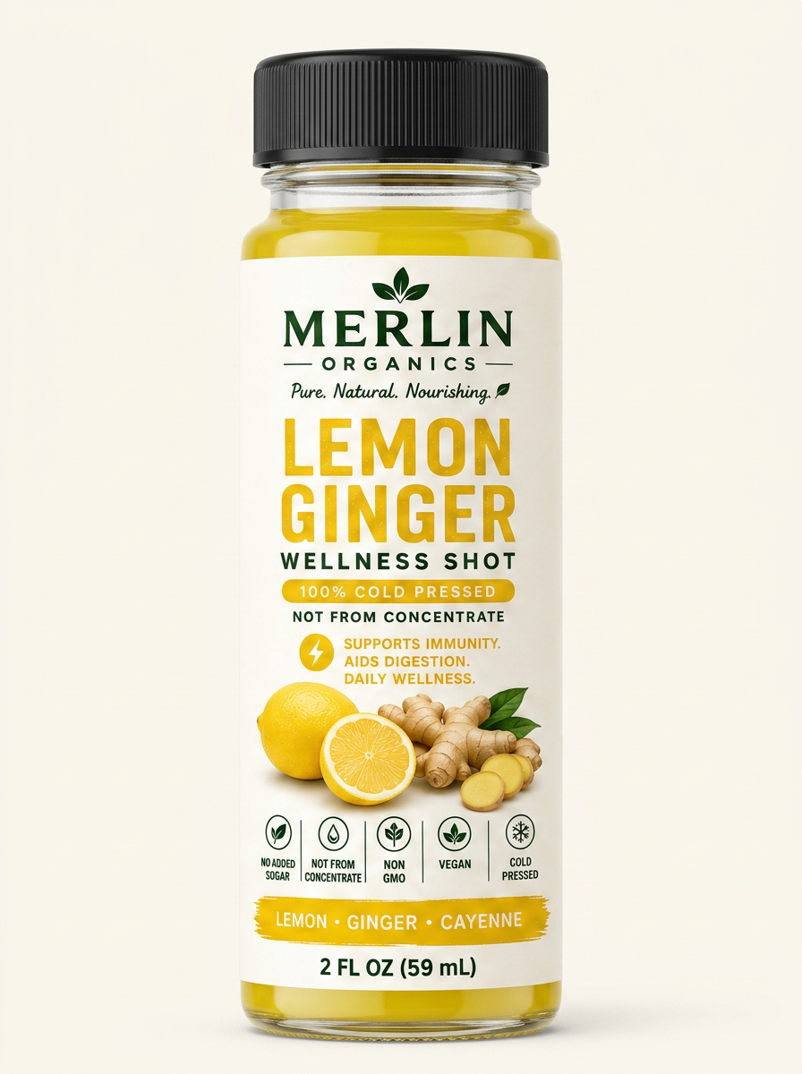 Lemon Ginger Wellness Shot